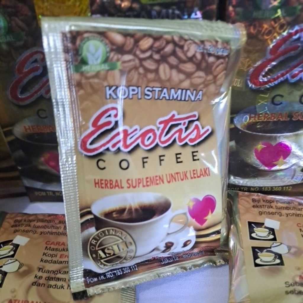 

kopi lanang coffe exotis per sachet