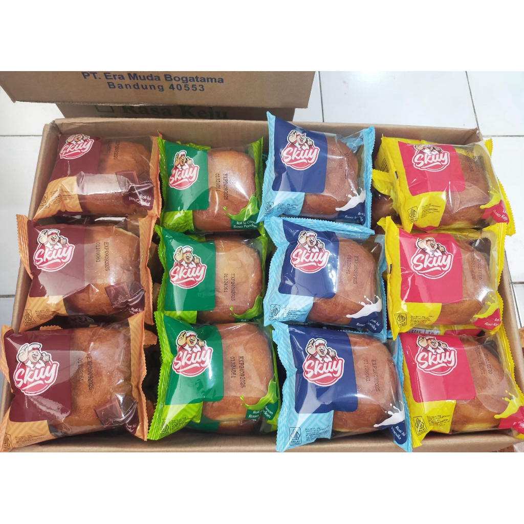 

SKUY Burger roti isi 52gram aneka rasa