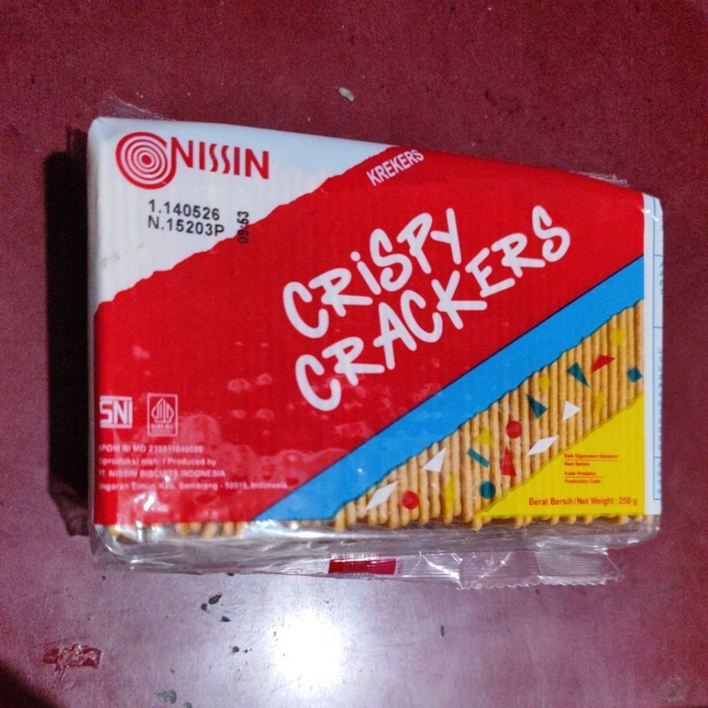 

[1pcs] Crispy Biskuit dari Nissin 250gr