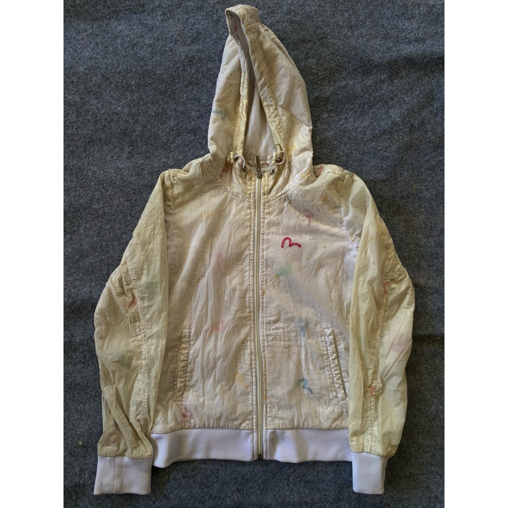 Evisu vintage zipper hoodie