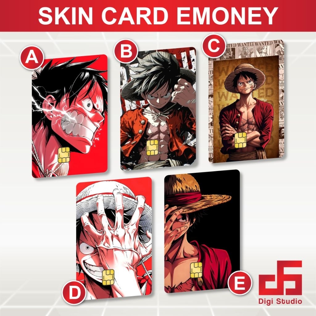 

Digi Studio - Skin Card Luffy Senpai - Emoney / Flazz / ATM / Credit Card