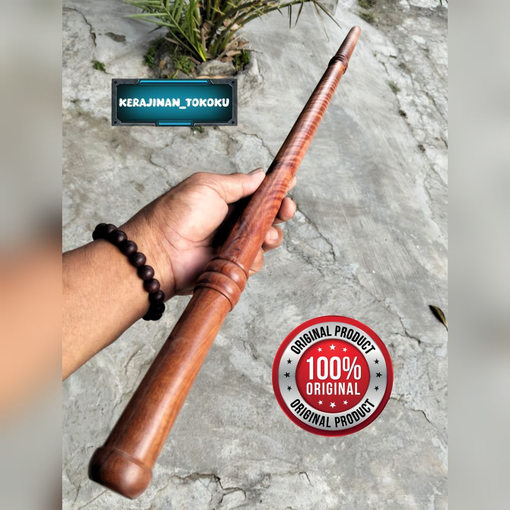 TONGKAT KOMANDO KAYU STIGI ASLI SUPER BERKUALITAS