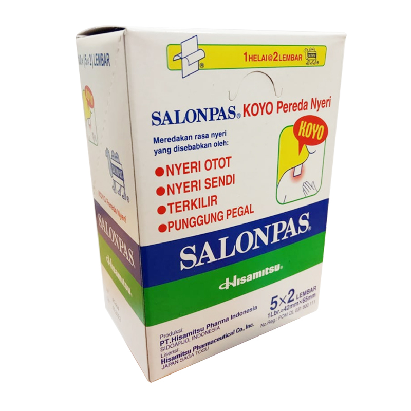 Salonpas Koyo Box 10's Sachet Hisamitsu / Koyo Salonpas Box 10's Sachet Hisamitsu