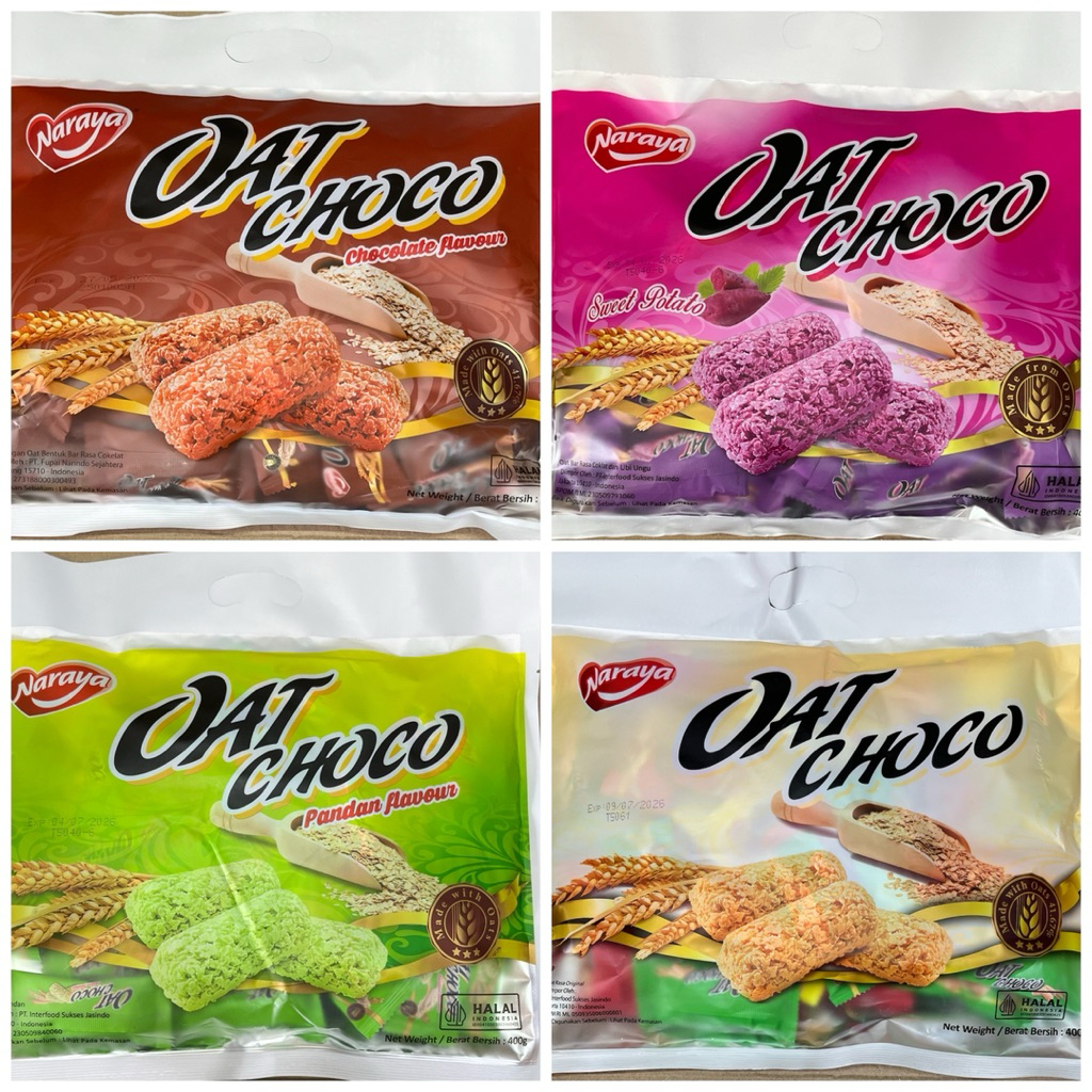 

Naraya Oat Choco 400gr Sereal all varian