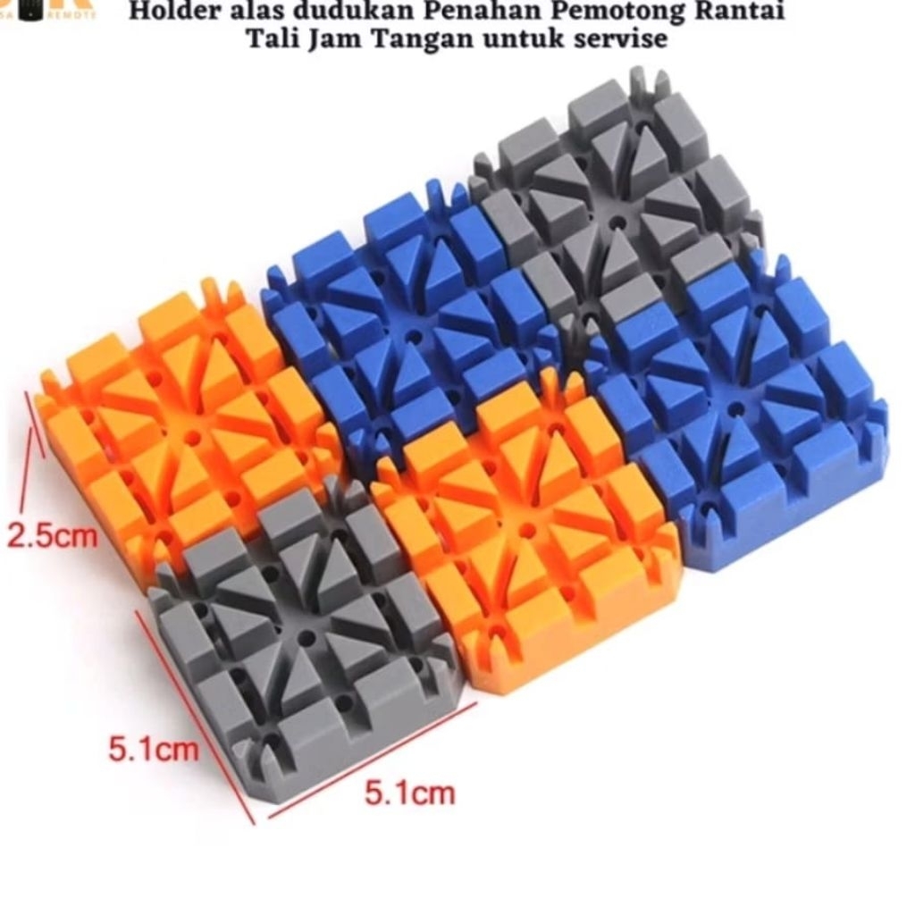 Holder tatakan/alas dudukan potong rantai jam tangan/tatakan potong rantai jam tangan