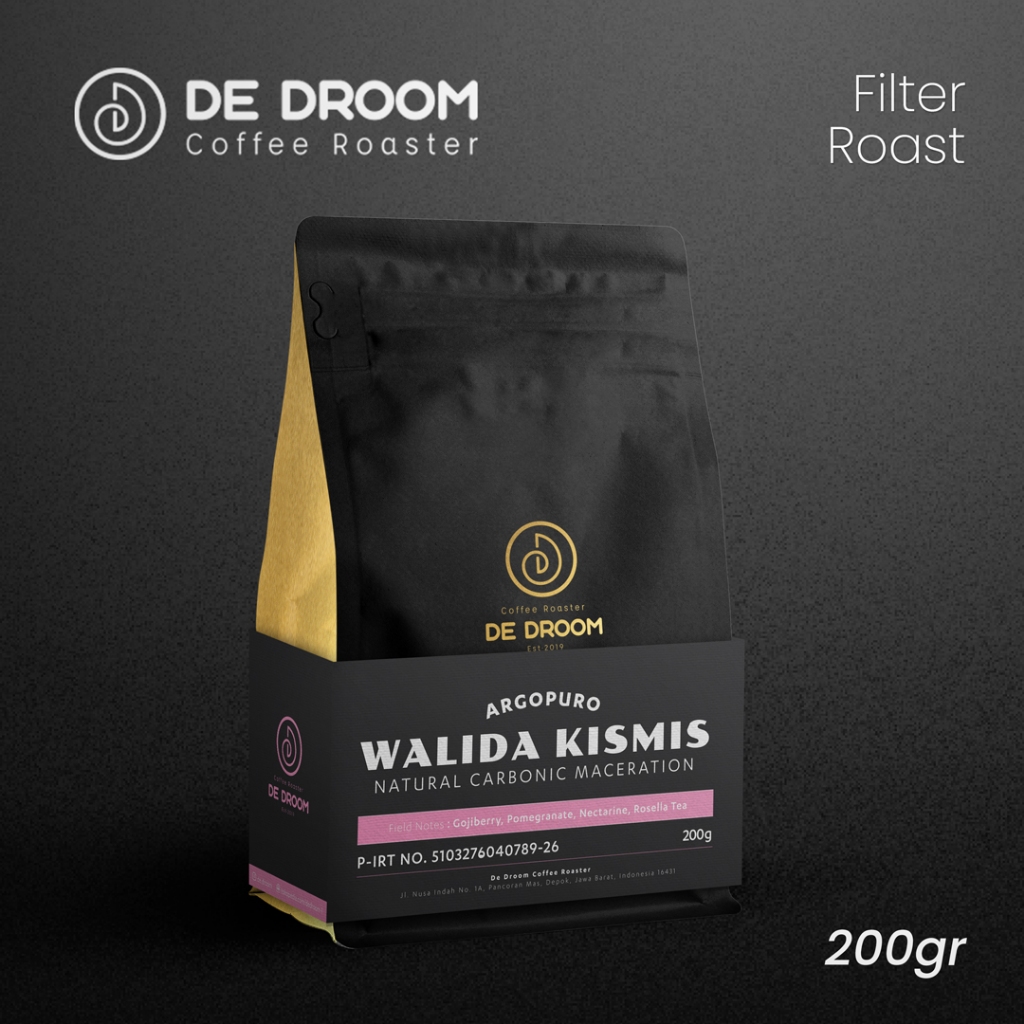 

De Droom - Arabica Jawa Timur Walida Kismis Natural CM - Biji Kopi Filter Manual Brew
