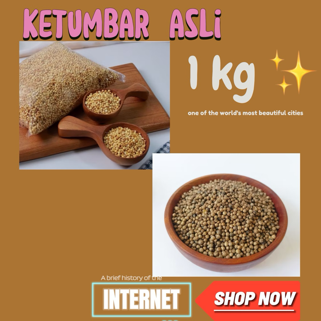 

Ketumbar asli 100 %/ Ketumbar bahan / Ketumbar hitam / Ketumbar kesehatan 1 kg/ Rempah