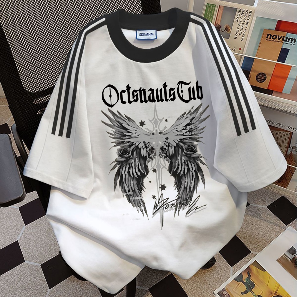 EXCETRA Baju Kaos Oversize Pria Keren Kece | Tshirt Pria Kaos Streetwear Distro Oversize | Kaos Regl