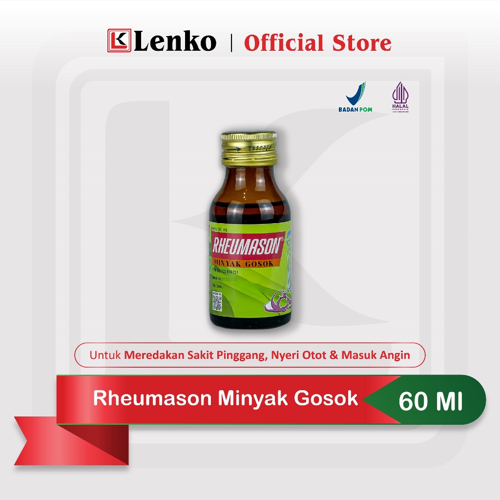 Rheumason Minyak Gosok (60 ml)