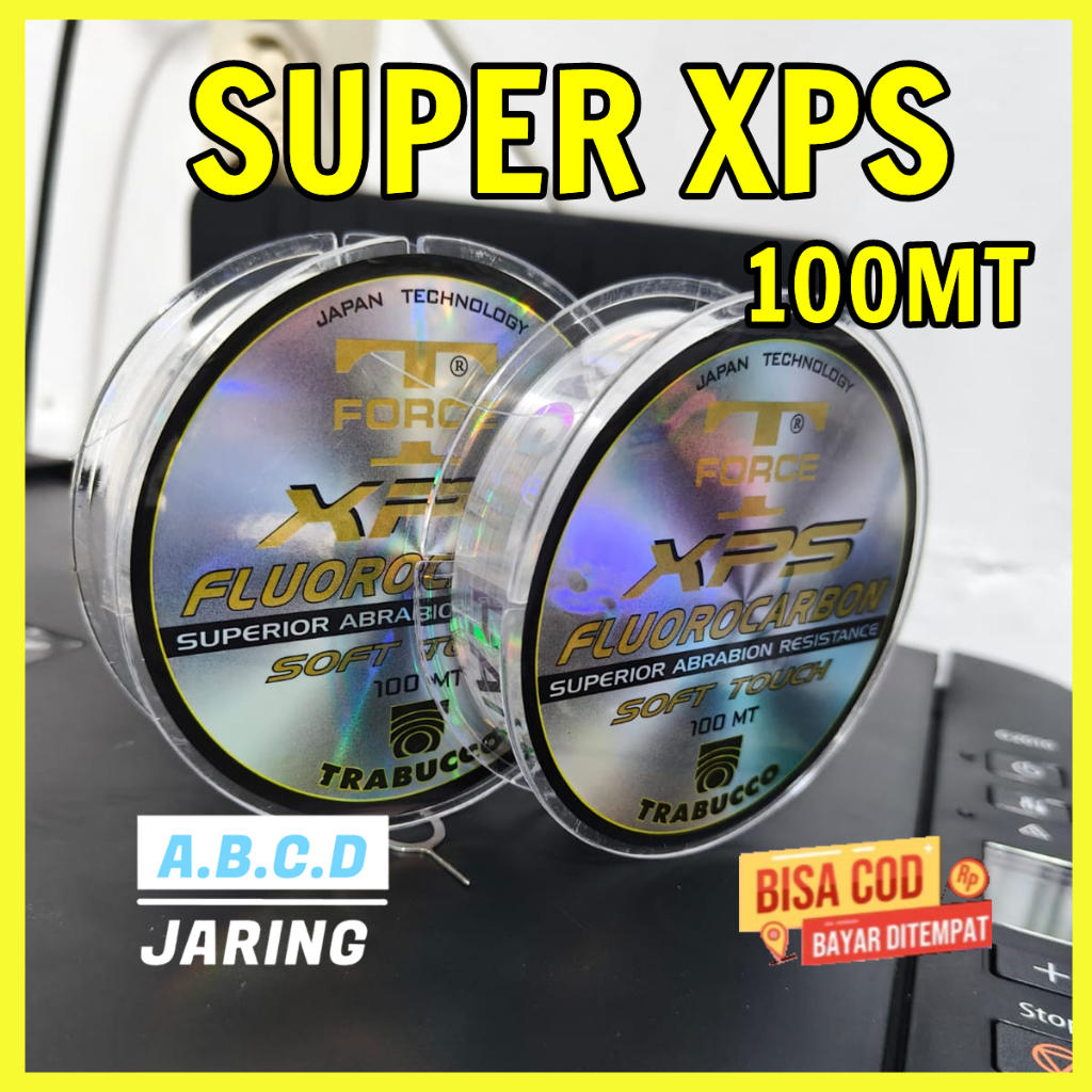 Senar Pancing Leader XPS FLUOROCARBON 100M/0.16MM-0.60MM
