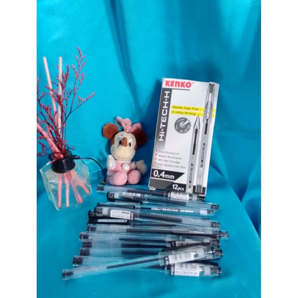 

Promo Cuci Gudang" Pulpen Kenko Hi-Tech 0.4mm Hitam