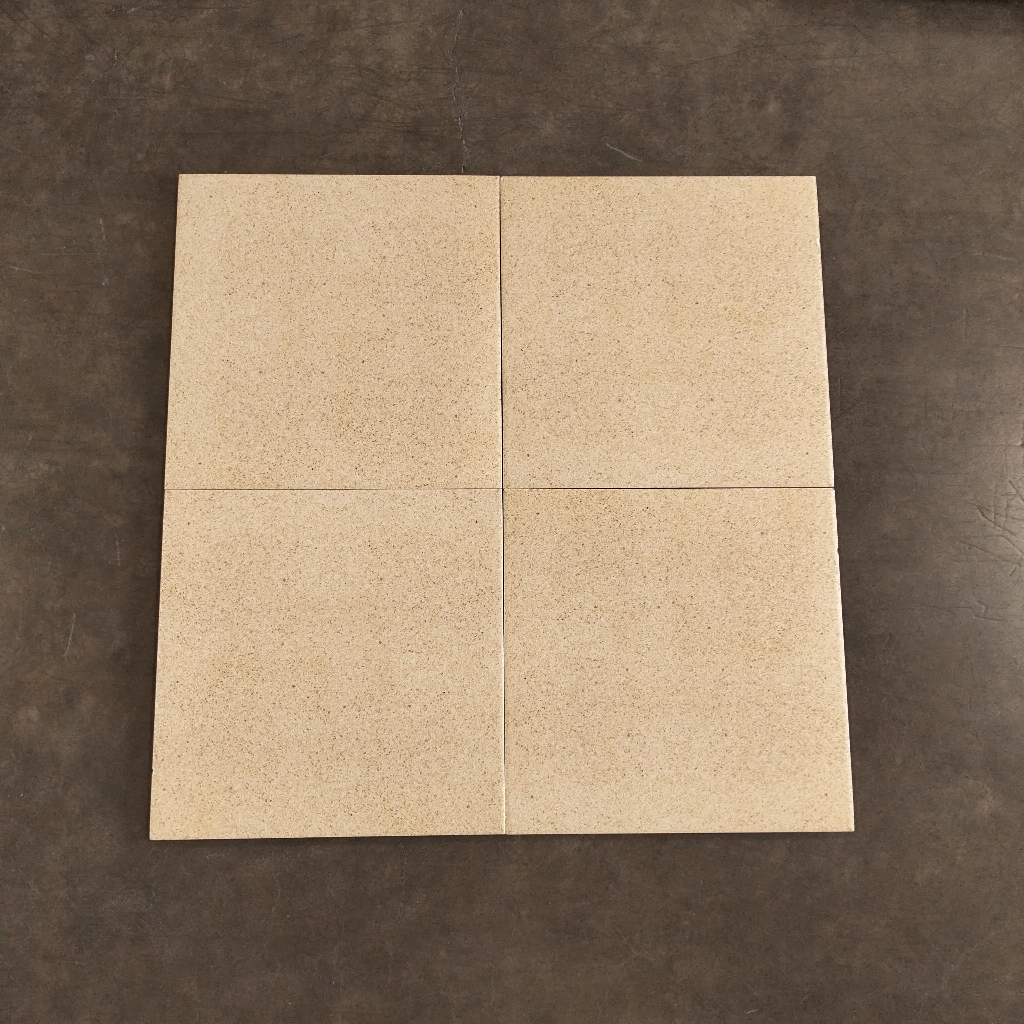 Keramik Lantai 40x40 Roma Cream Motif Batu Batuan Keramik Lantai Matt Doff