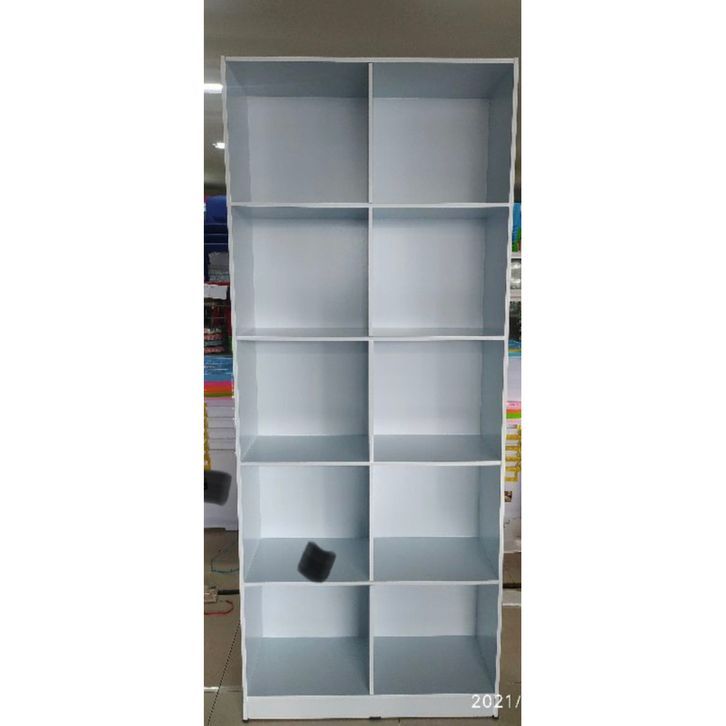 Rak Kotak 10 Susun untuk Warung Sembako