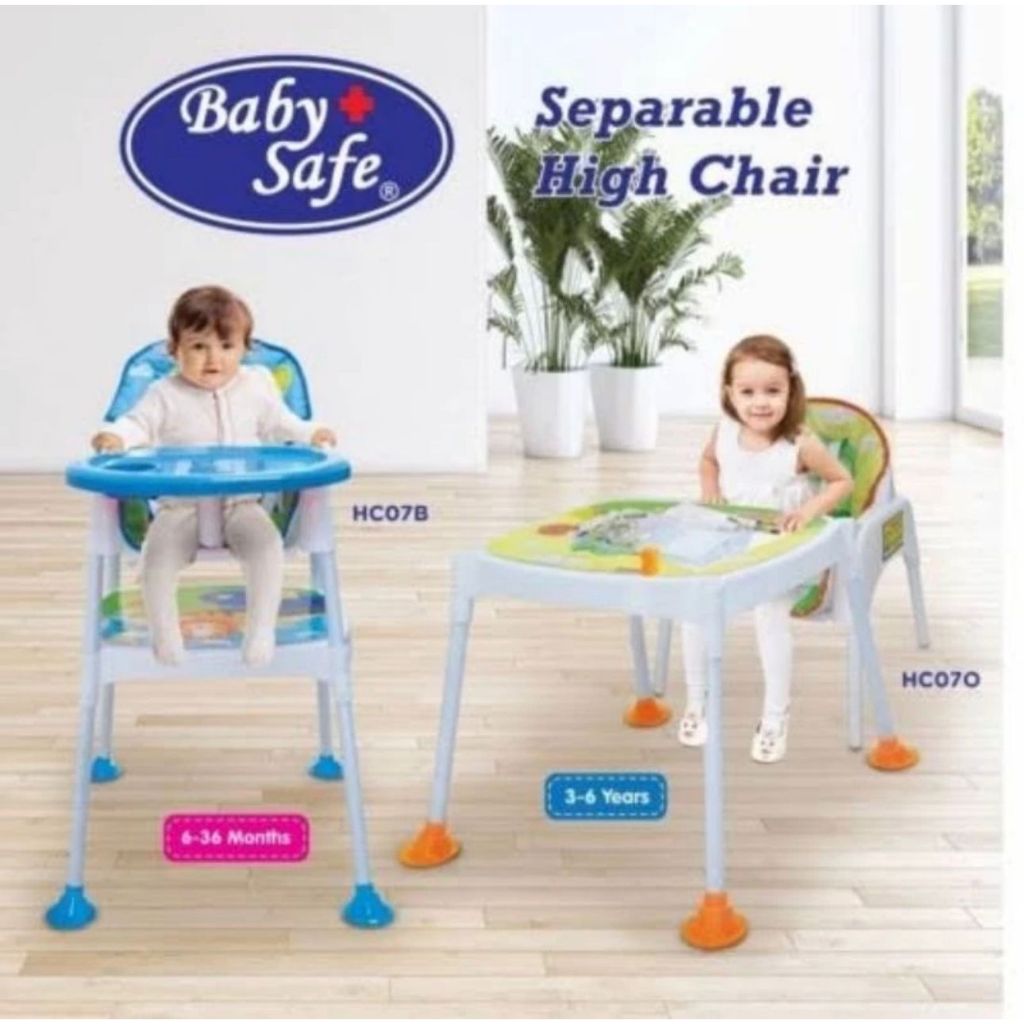 Baby Safe Separable High Chair Preloved
