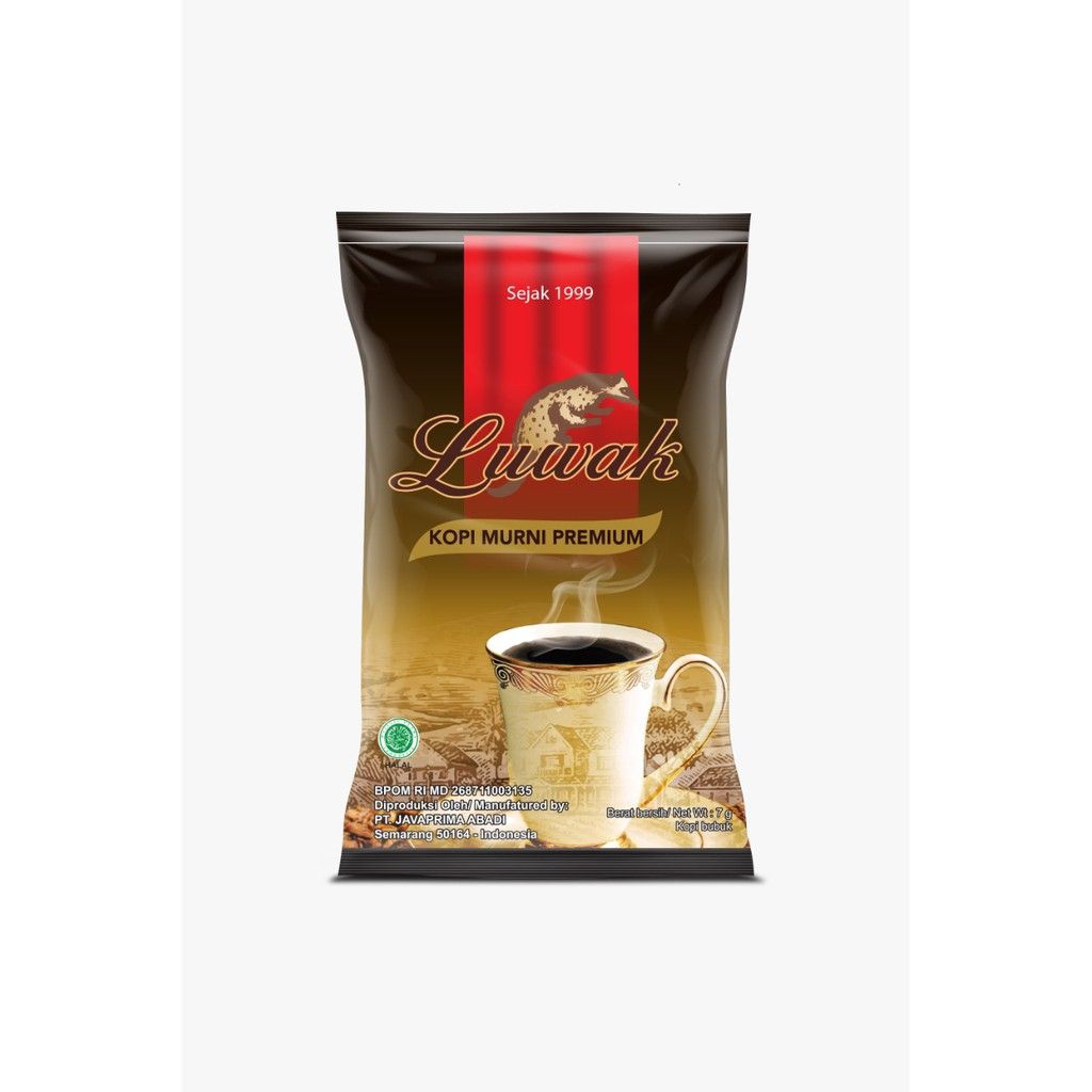

Kopi Hitam Cap Luwak 1 Sachet 7Gram