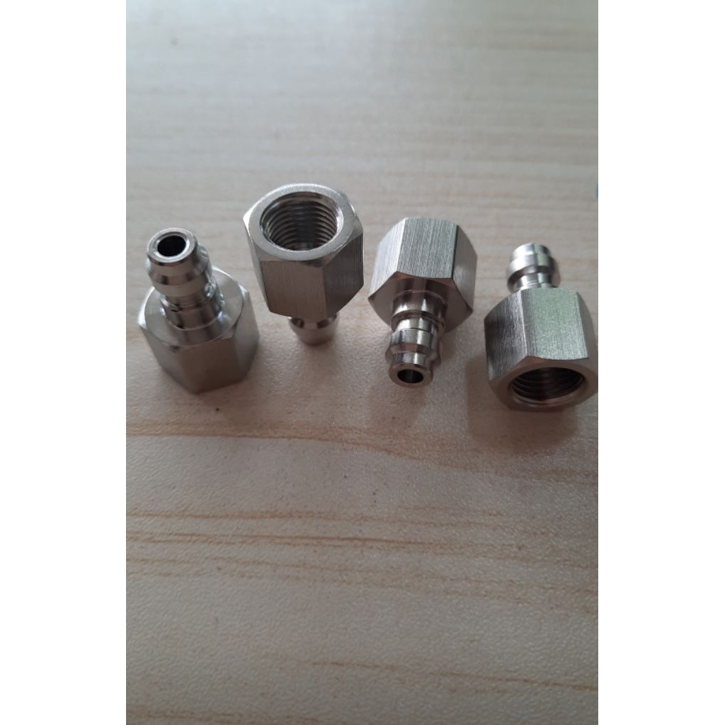 Kupler Jantan Stainless, Kupler Jantan Drat Dalam, Mini Kupler Jantan Stainless, Mini Kupler 1/2 Tsm