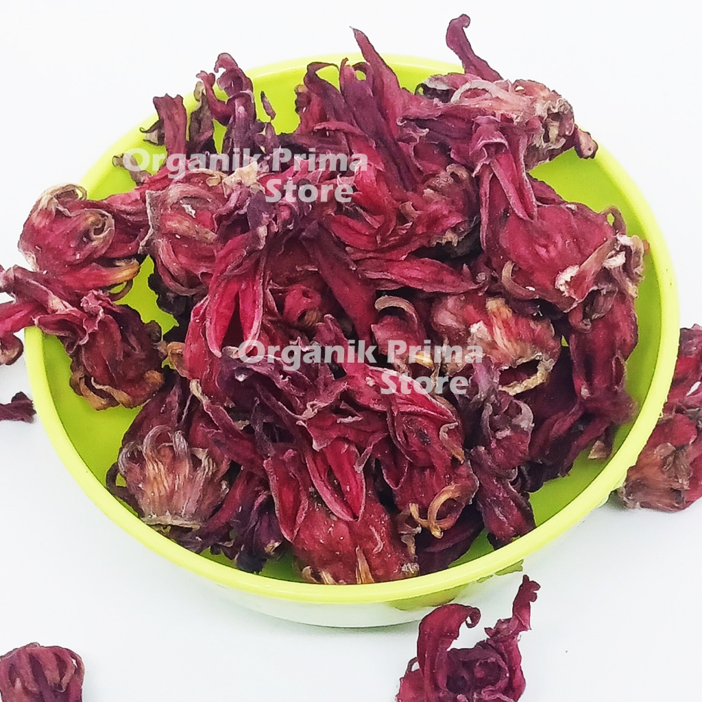 

Bunga Rosella Kering 1kg Asli Bersih dan Organik