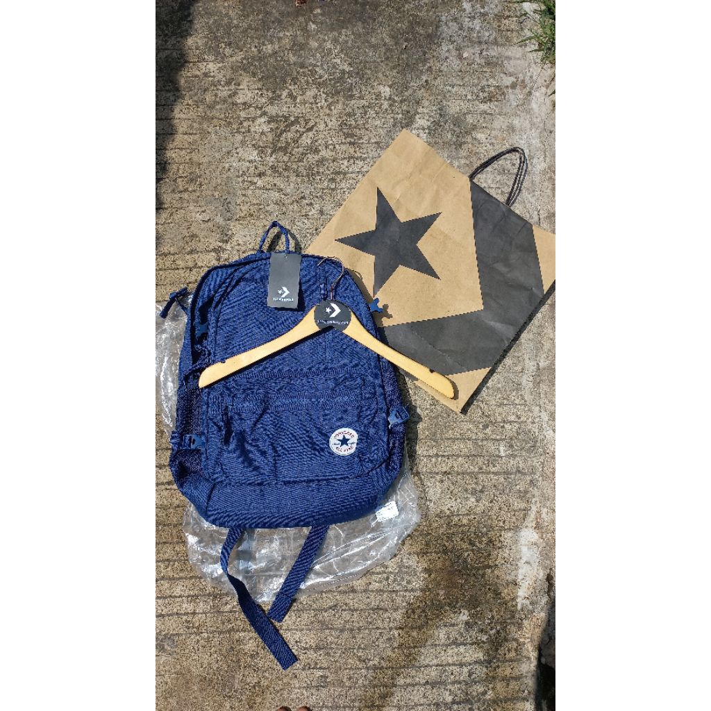 BACKPACK.CONVERSE.NAVY.EDGE.SLOT4.BNWT.RESMI.MAP