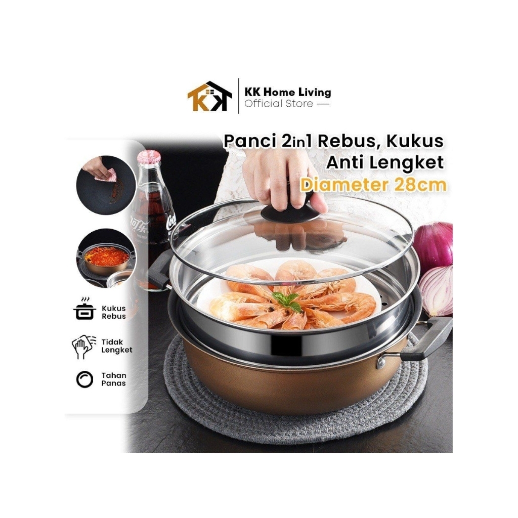 BMW PANCI SOUP STEAMER 28cm Murah