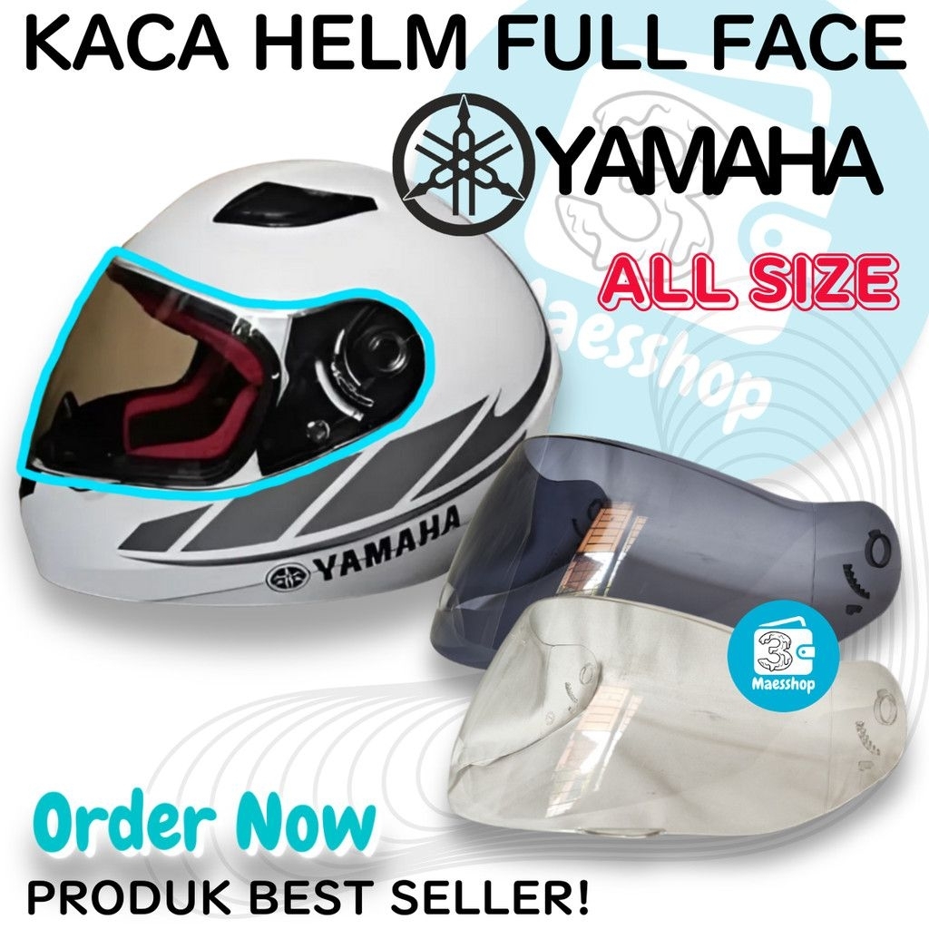 Kaca Helm yamaha Vixion Kaca Visor Yamaha Fullface yamaha Cargloss Vixion Bening Smoke