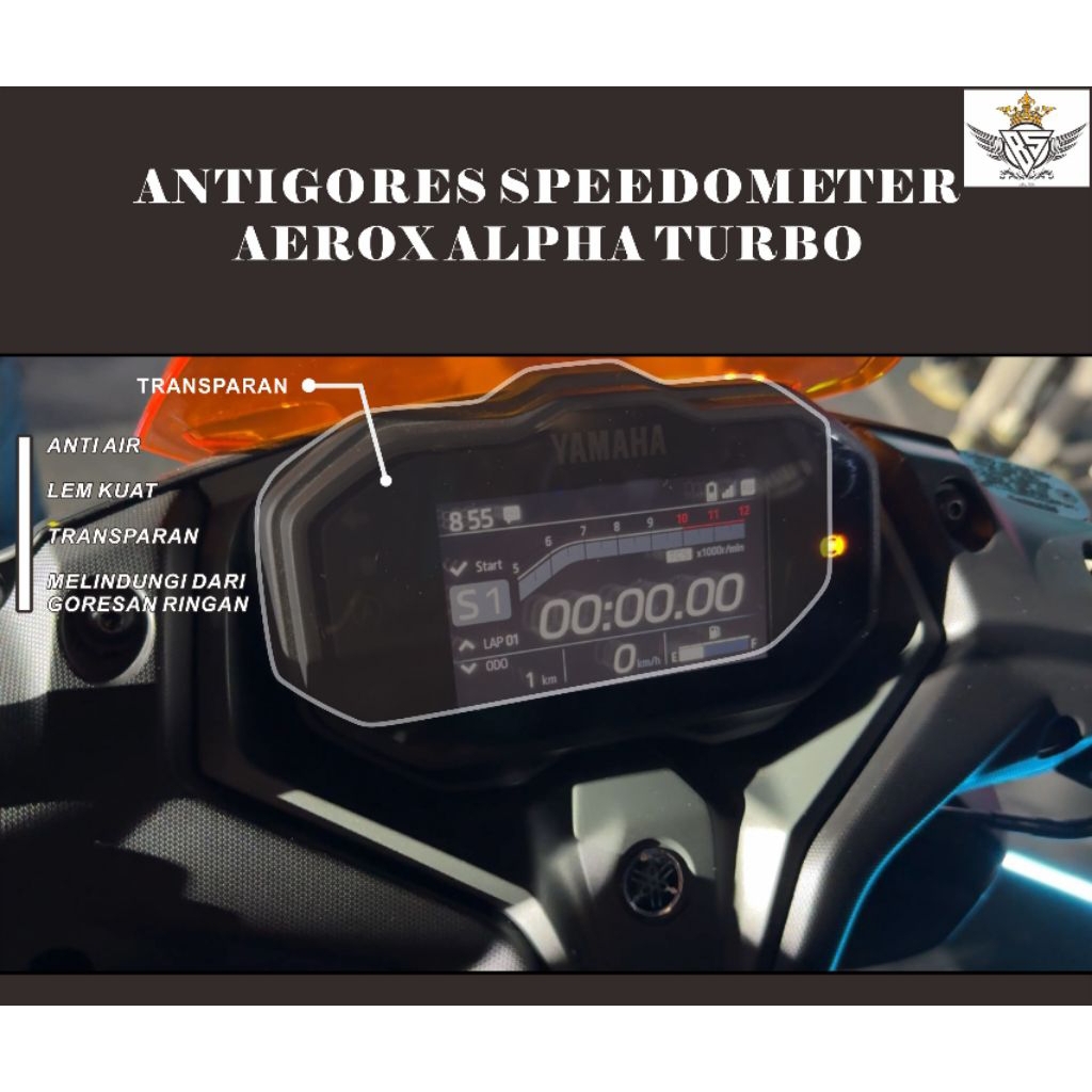 anti gores speedometer aerox alpha berkualitas pelindung speedometer aerox