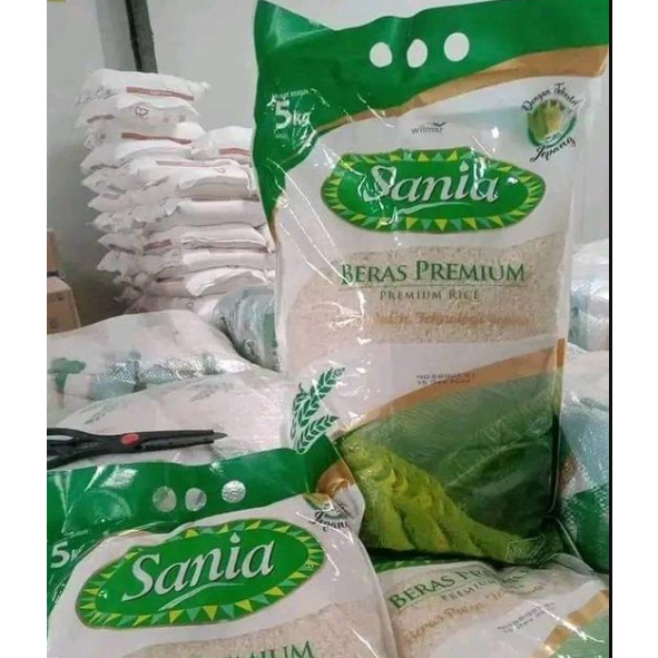 

Beras sania 2 pcs 5 kg an , beras premium sania