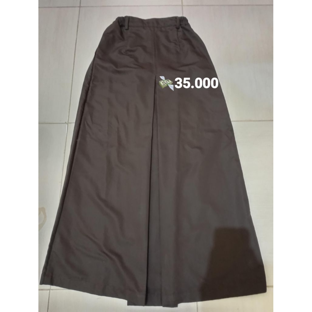 preloved seragam pramuka & rok span pramuka