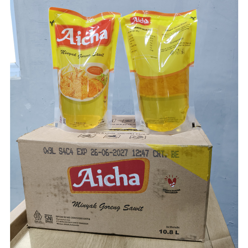 

MInyak Goreng Aicha (POUCH) - PT BEST (900 ml)