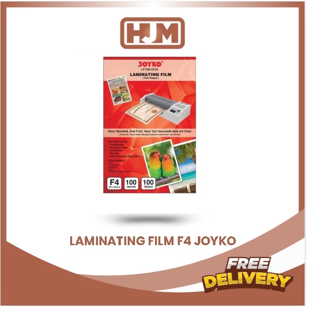 

LAMINATING FILM F4 JOYKO / FOLIO / KERTAS FILM