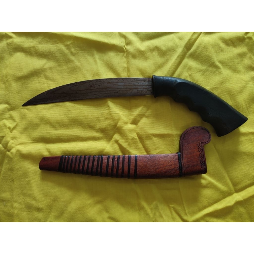 Barang Antik Badik Baduy Banten Pamor Sulangkar