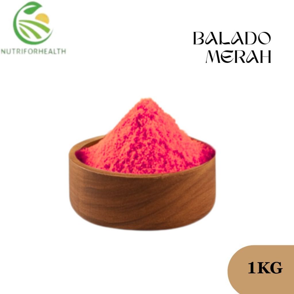 

Bumbu Tabur Balado Merah 1kg – Pedas Manis Gurih Merona, Cocok untuk Snack, Kentang, Mi, dan Jajanan Kekinian!