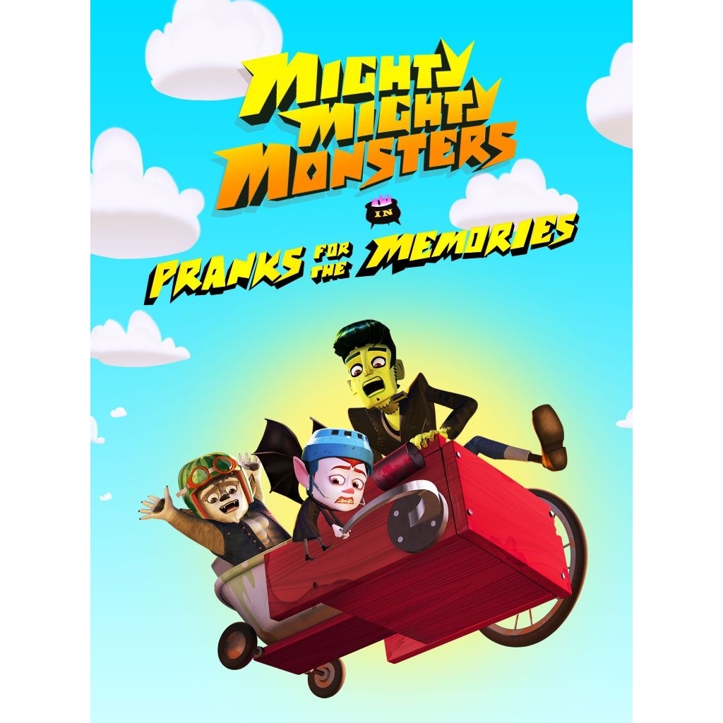 KASET FILM ANAK ANAK KARTUN MIGHTY MIGHTY MONSTERS PRANKS FOR THE MEMORIES-KASET FILM ANAK ANAK KART