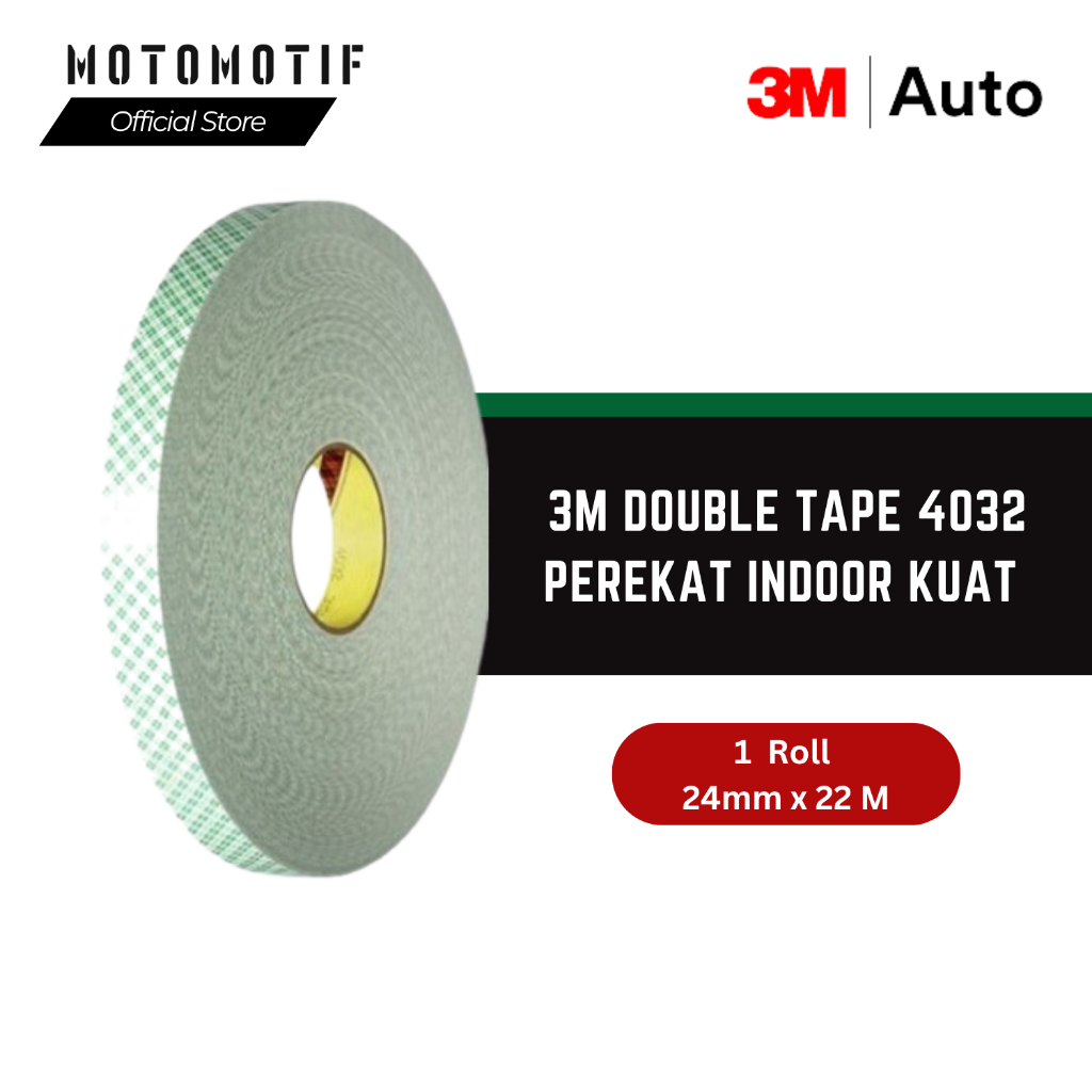 

3M Scotch Double Tape 4032 Mounting Tape Urethane Foam 24mm x 22m