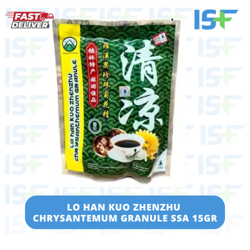 

⭐ISF⭐ LO HAN KUO ZHENZHU CHRYSANTEMUM GRANULE // SSA // PRODUK BARU // 15 GR TEH LO HAN KUO