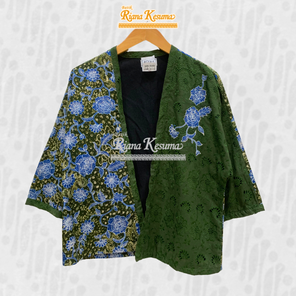 Batik Riana Kesuma - Outer | Outwear | Atasan Kasual Wanita | Outer Batik | Outer Aplikasi
