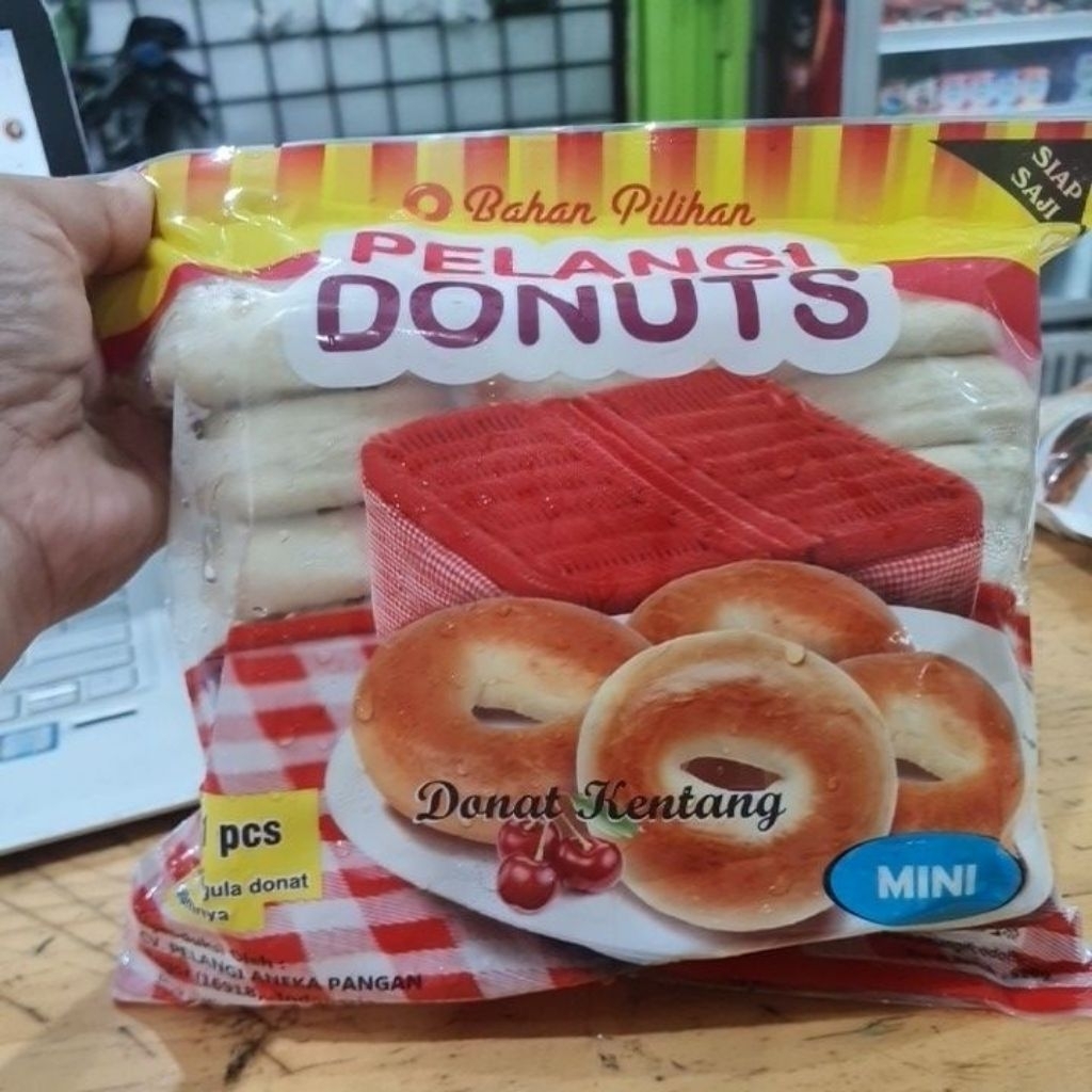 

PELANGI DONAT MINI ISI 21 PCS