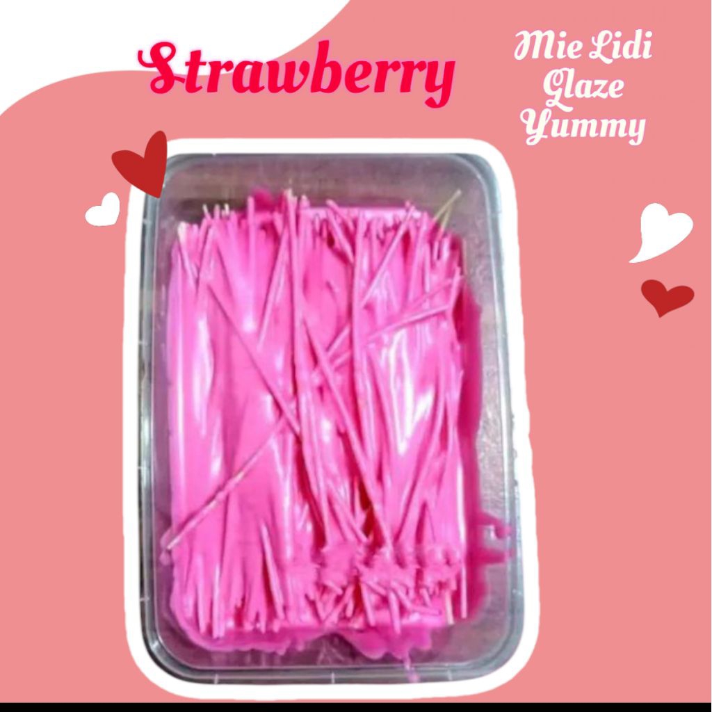 

Mie lidi glaze Box strawberry - yummy