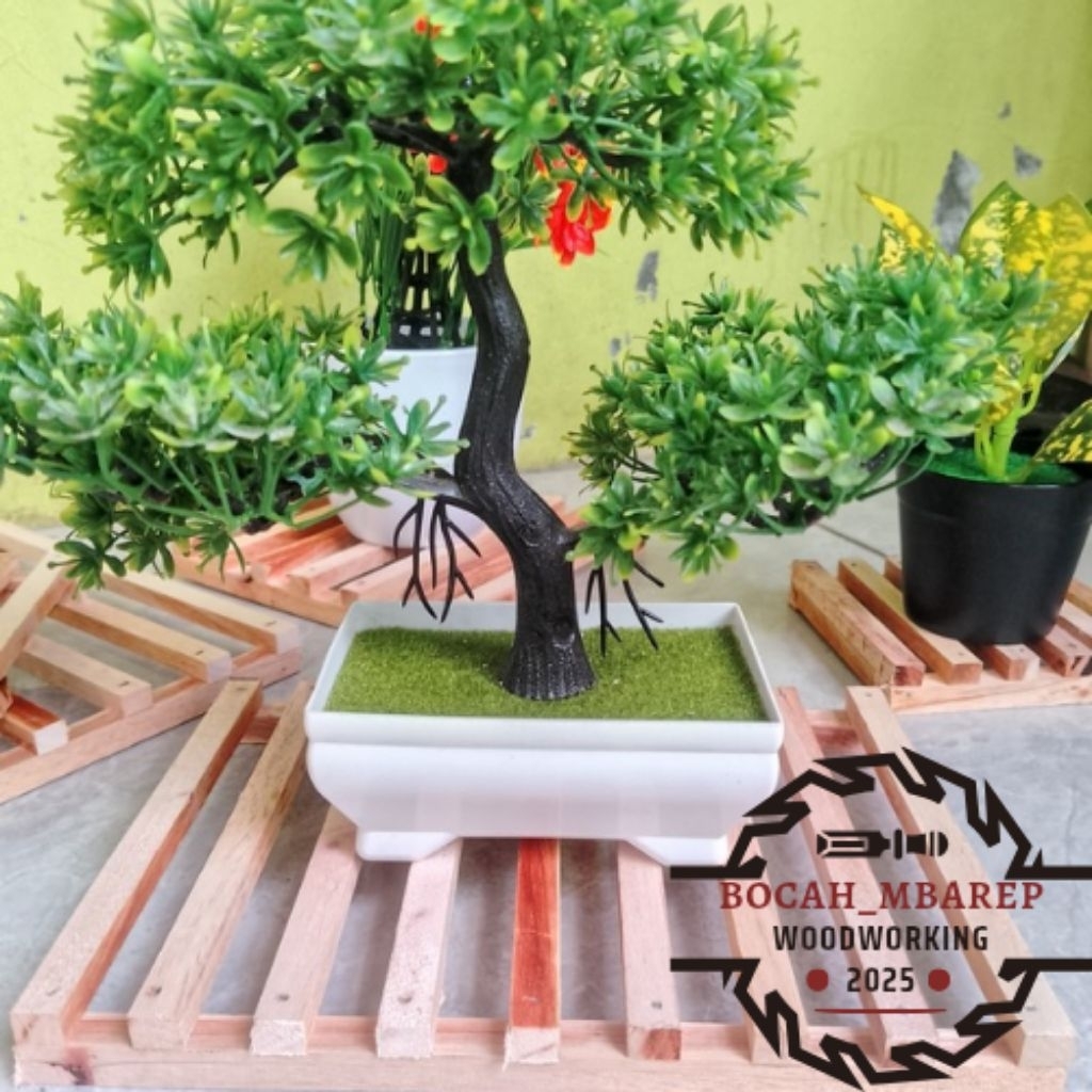 

Palet mini / tatakan kayu serba guna model persegi panjang