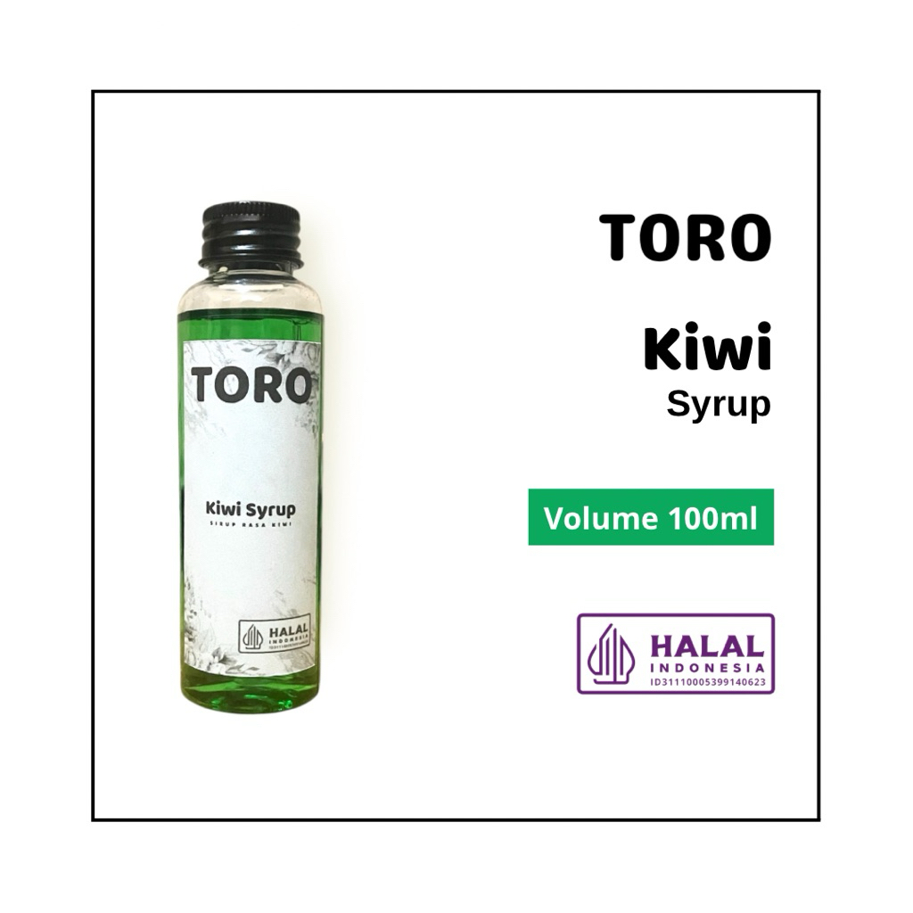 

Kiwi Syrup | Sirup Rasa Kiwi 100ml
