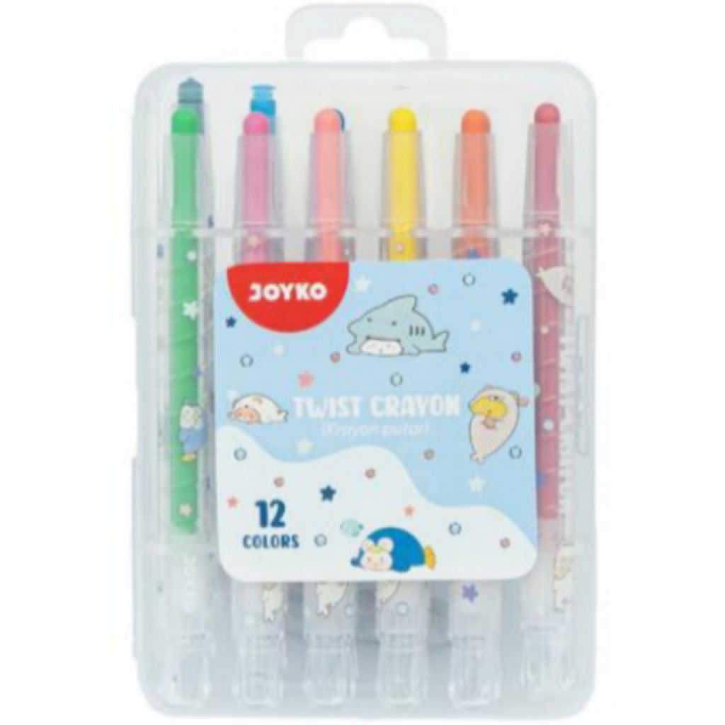

Krayon Putar 12 Warna Mini Crayon Twist
