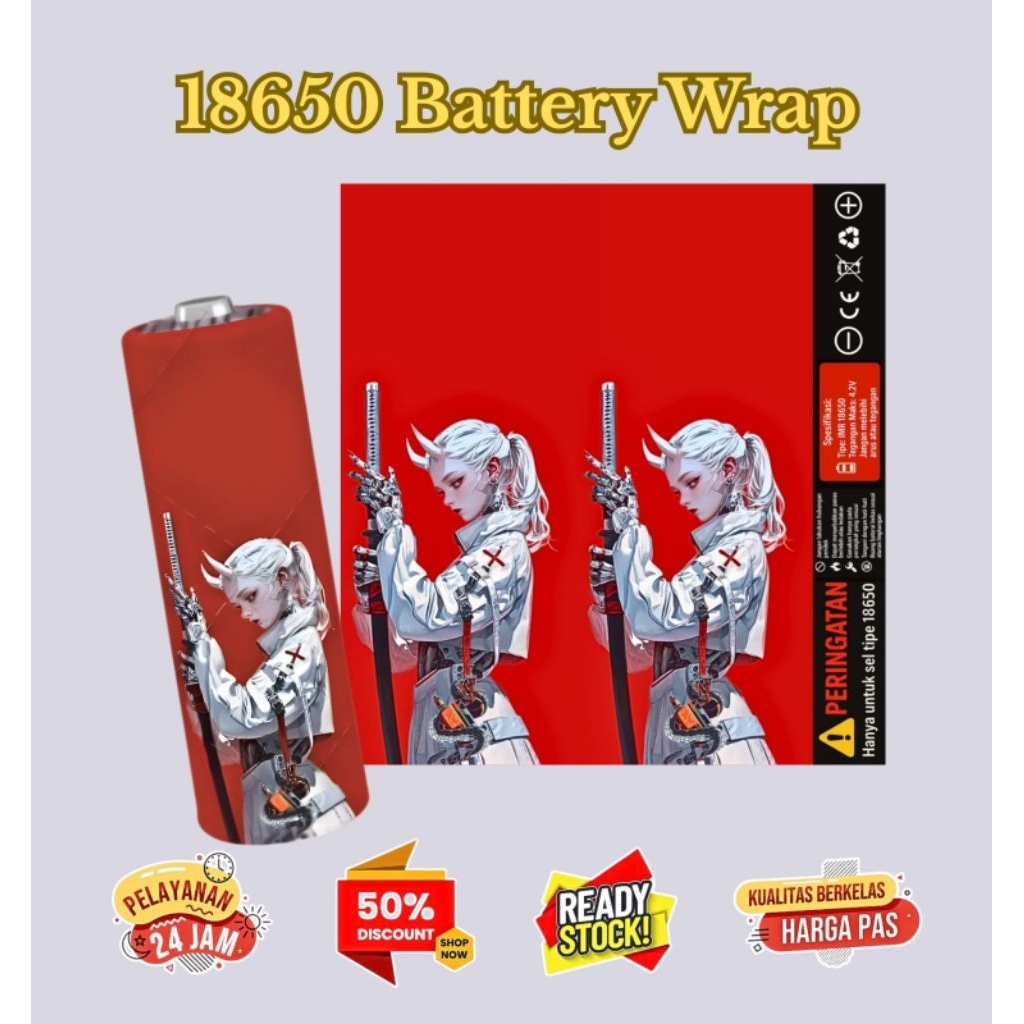 

Holdingskyy - Stiker Baterai 18650 CyberRonin Untuk Melindungi Dan Mempercantik Device