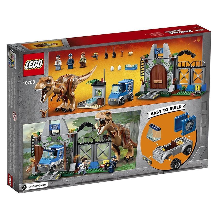 LEGO Juniors - 10758 Jurassic World T-rex Breakout Set Dinosaurus Dino