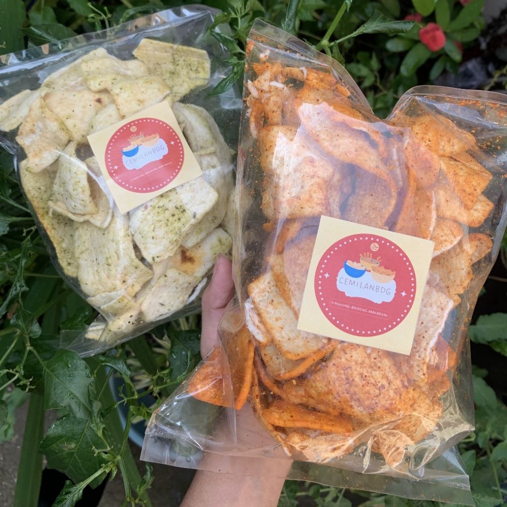 

Kerupuk Solondok Pedas girih, kerupuk solondok gurih daun jeruk