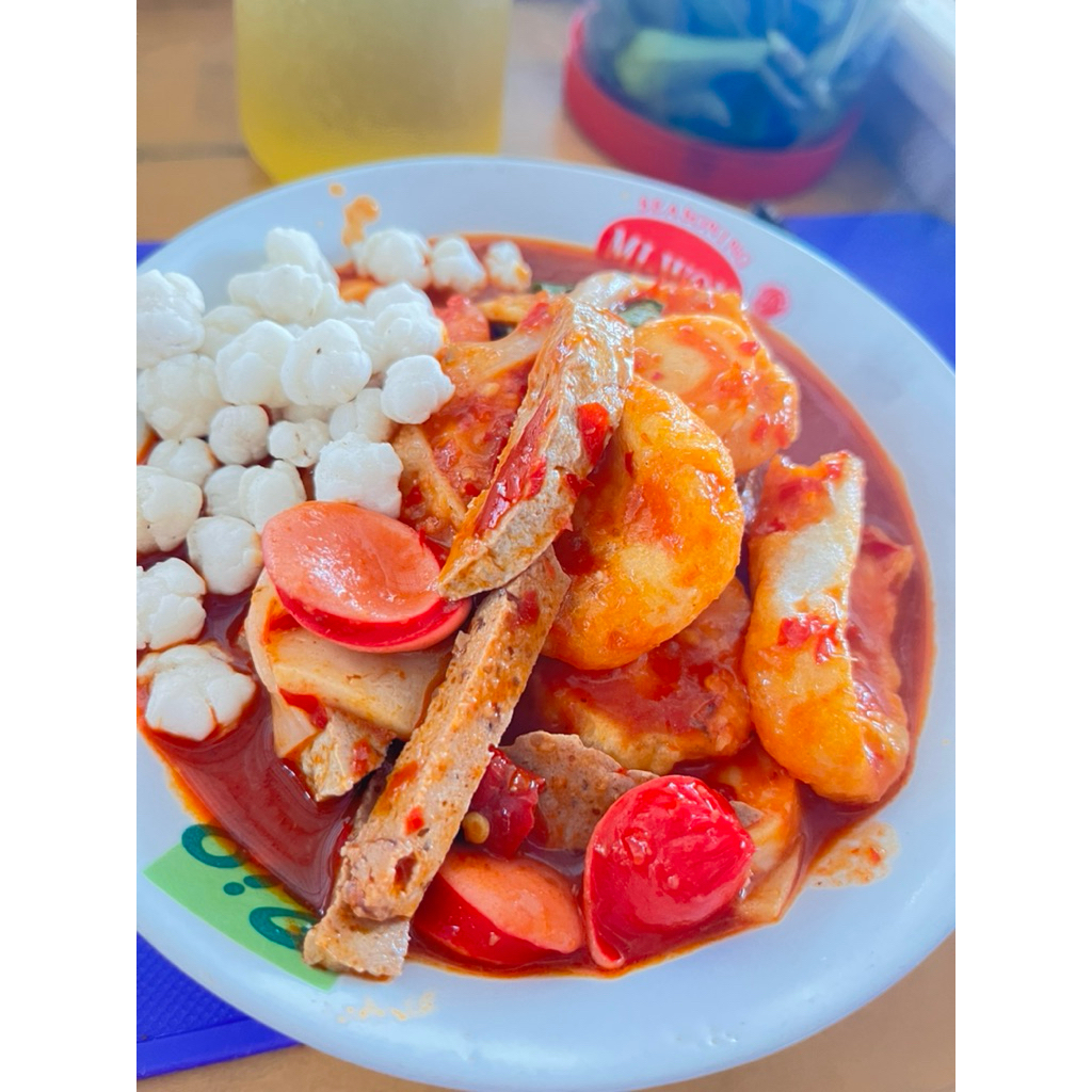 

Seblak seafood instan/seblak seafood bumbu medok