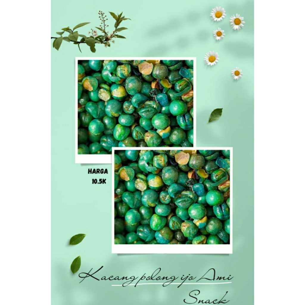 

kacang polong hijau camilan Snack kiloan