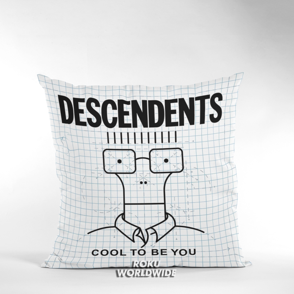 Roku Worldwide Bantal Sofa Aesthetic Karakter Band Descendents Dekorasi Hiasan Kamar DS424