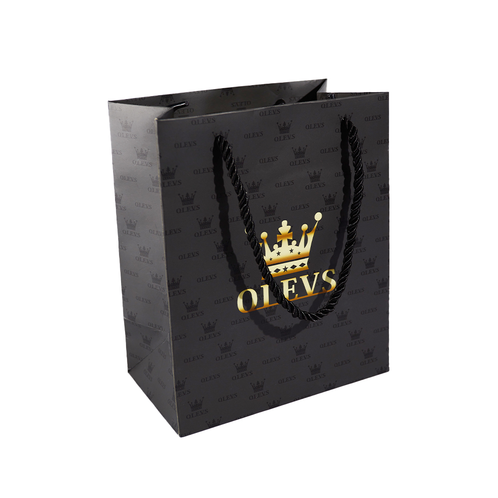 

OLEVS Tas Tangan Mewah Hitam Tinggi