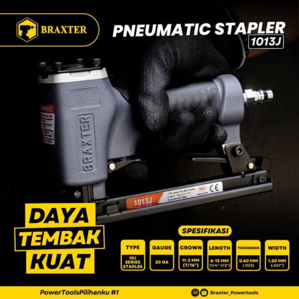 

STAPLES GUN AIR NAILER BRAXTER 1013J