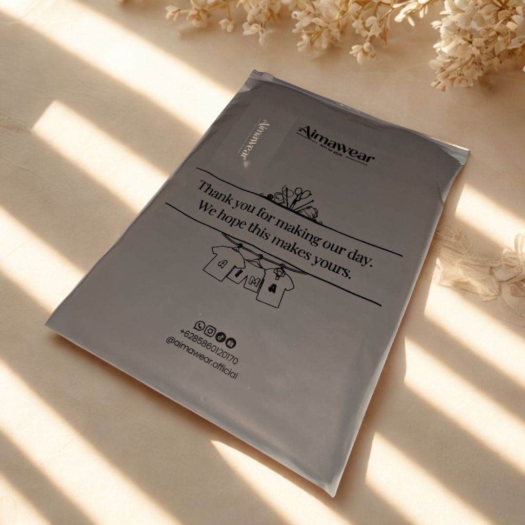 AIMA - Oversize Flow Tee Jet Black