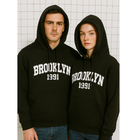 VINSMOKE - Hoodie Jumper Brooklyn Pria Dan Wanita Hoodie Kekinian Hoodie streetwear
